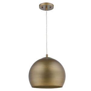 Lattitude - One Light Pendant - 10.5 Inches Wide by 12 Inches High - 659564