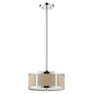 Butler - Two Light Small Flush Mount - 5.5 Inches Wide by 12 Inches High