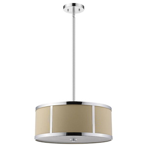 Butler - Three Light Pendant - 8 Inches Wide by 19.75 Inches High