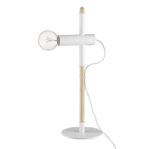 Hilyte 1-Light Table lamp in Simplistic Style - 8 Inches Wide by 24 Inches High - 883767