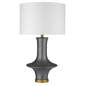 Trend Home 1-Light Table lamp in Artistic Style - 18 Inches Wide by 32.25 Inches High - 883789