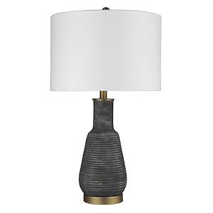 Trend Home 1-Light Table lamp in Artistic Style - 15 Inches Wide by 25.75 Inches High - 883795
