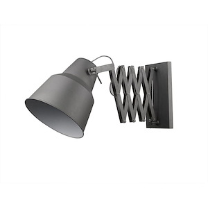 Plexus 1-Light Sconce in Industrial Style - 12.25 Inches Wide by 13.75 Inches High - 883808