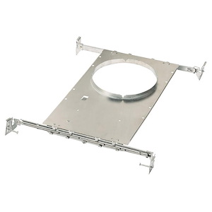 Tuck - 6 Inch Recessed Mounting Bracket In Modern Style-2 Inches Tall and 14.37 Inches Wide