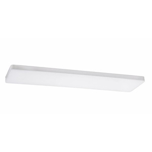 Addison - 40W 1 LED Flush Mount-1.33 Inches Tall and 48 Inches Wide