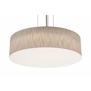 Anton - Drum Pendant In Modern Style-7.5 Inches Tall and 24 Inches Wide - 1293963