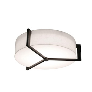 Apex - 2 Light Flush Mount In Modern Style-4.25 Inches Tall and 14.25 Inches Wide