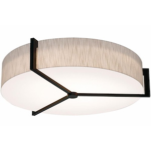 Apex - Drum Flush Mount In Modern Style-7.25 Inches Tall and 33.33 Inches Wide