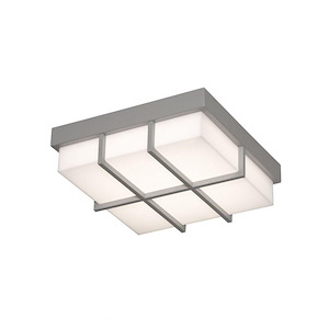 Avenue - 29W 1 LED Outdoor Flush Mount In Modern Style-3.75 Inches Tall and 12 Inches Wide - 1148374