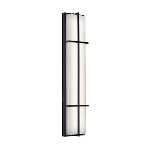 August - 40W 1 LED Outdoor Wall Sconce-36 Inches Tall and 7 Inches Wide - 1331547
