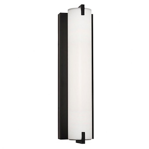 Axel - 15W 1 LED Wall Sconce In Contemporary Style-16 Inches Tall and 4 Inches Wide