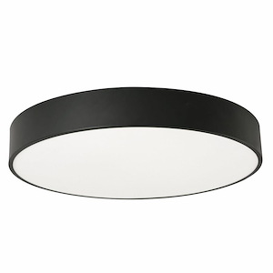 Bailey - 45W 1 LED Adjustable CCT Flush Mount In Modern Style-4 Inches Tall and 30 Inches Wide - 1152686