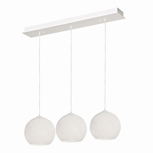 Cleo 3- Light Pendant In Contemporary-Modern-Transitional Style 13.75 Inches Tall And 13.75 Inches Wide - 1099253