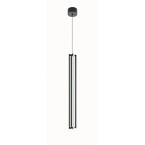 Cass - 36W 1 LED Pendant In Modern Style-36 Inches Tall and 4 Inches Wide
