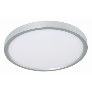 Edge 1- Light Ceiling Flush Mount in Contemporary-Modern-Transitional Style 0.66 Inches Tall and 5.31 Inches Wide