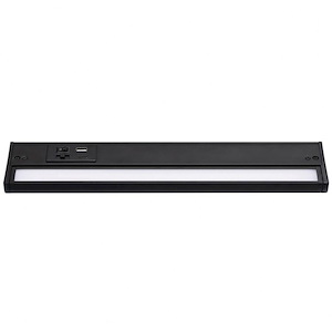 Elena - 8W 1 LED Undercabinet In Contemporary Style-1 Inches Tall and 14 Inches Length