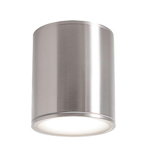 Everly - 12W 1 LED Outdoor Flush Mount In Modern Style-4.75 Inches Tall and 4.25 Inches Wide