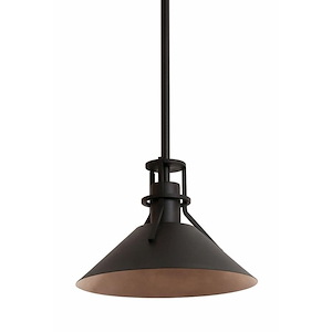 Gus - 12W 1 LED Outdoor Pendant In Modern Style-10 Inches Tall and 10 Inches Wide - 1284299