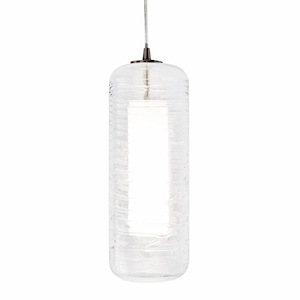 Hermosa - 10W 1 LED Pendant In Modern Style-16.75 Inches Tall and 6 Inches Wide - 1152809