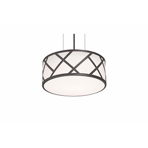 Haven - 2 Light Pendant In Modern Style-5.75 Inches Tall and 12.63 Inches Wide