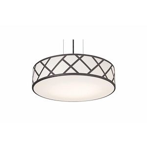 Haven - 3 Light Pendant In Modern Style-5.75 Inches Tall and 16.75 Inches Wide