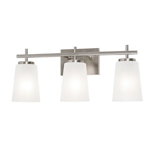 Joanna - 3 Light Bath Vanity In Modern Style-9 Inches Tall And 6 Inches Wide