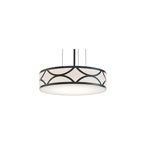Lake - 30W 1 LED Pendant In Contemporary Style-4 Inches Tall and 16 Inches Wide - 1315827
