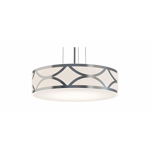 Lake - 42W 1 LED Pendant In Contemporary Style-5 Inches Tall and 20 Inches Wide