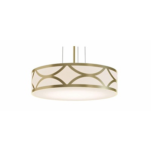 Lake - 3 Light Pendant In Contemporary Style-5 Inches Tall and 20 Inches Wide