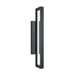 Liam - 25W 2 LED Outdoor Wall Sconce-24 Inches Tall and 5 Inches Wide