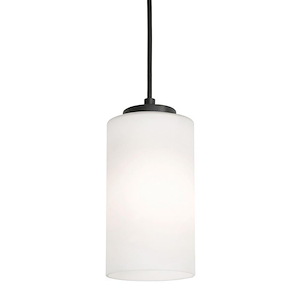 Leo 1- Light Pendant in Contemporary-Modern-Transitional Style 6.5 Inches Tall and 4 Inches Wide