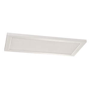 Lugano - 25W 1 LED Flush Mount In Modern Style-1 Inches Tall and 12 Inches Wide - 1266135