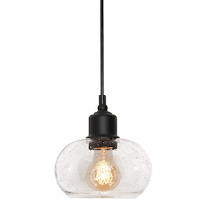 Laney - 1 Light Pendant In Modern Style-6.8 Inches Tall and 6.6 Inches Wide