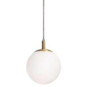 Loretto - 1 Light Pendant In Modern Style-7.1 Inches Tall and 7.1 Inches Wide