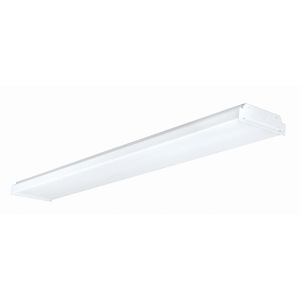 60W 2 LED Flush Mount-2.38 Inches Tall and 48 Inches Wide