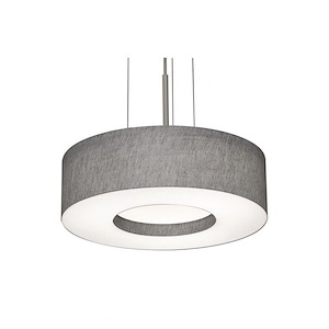 Montclair - 18W 1 LED Pendant In Modern Style-3.75 Inches Tall and 12.25 Inches Wide - 1153661