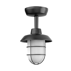 Odell - 12W 1 LED Outdoor Wall Sconce-9.3 Inches Tall and 6.75 Inches Wide