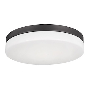 Oscar - 15W 1 LED Adjustable CCT Flush Mount In Modern Style-2.5 Inches Tall and 11 Inches Wide - 1153164
