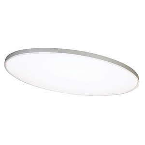 Ideal 1- Light Ceiling Flush Mount In Contemporary-Modern-Transitional Style 4 Inches Tall And 17 Inches Wide - 1099274