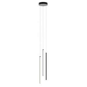Rosemont - 24.99W 3 LED Pendant In Modern Style-24 Inches Tall and 8.25 Inches Wide - 1315753