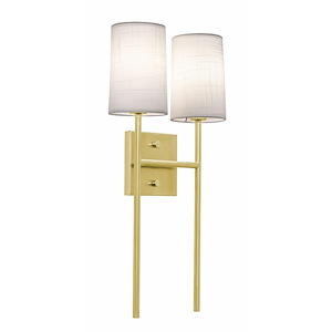 Rose - 2 Light Wall Sconce In Contemporary Style-19.6 Inches Tall and 9.7 Inches Wide - 1315838