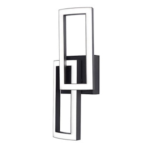 Sia - 25W 2 LED Wall Sconce In Contemporary Style-16.75 Inches Tall and 6.75 Inches Wide - 1315841