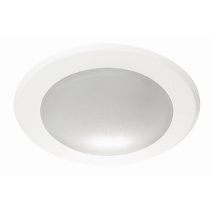 Slim - 6 Inch 10W 1 Led Flush Mount with Frosted Diffuser