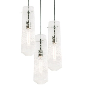 Spun - 3 Light Round Pendant In Modern Style-16.75 Inches Tall and 16.13 Inches Wide - 1146486