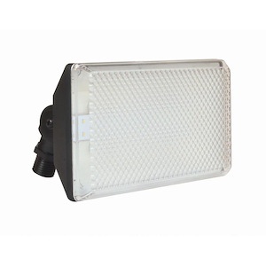 Led Flood 1- Light Outdoor Wall Sconce In Contemporary-Modern-Transitional Style 4 Inches Tall And 8 Inches Wide