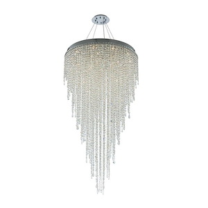 Tenuta - 16 Light Convertible Convertible Pendant In Contemporary Style-60 Inches Tall and 32 Inches Wide