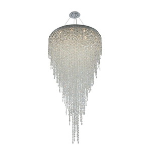 Tenuta - 21 Light Convertible Convertible Pendant In Contemporary Style-70 Inches Tall and 36 Inches Wide