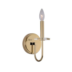 Bolivar - 1 Light Wall Sconce In Contemporary Style-12 Inches Tall and 5 Inches Wide - 977661