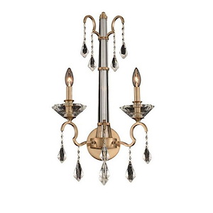 Valencia - 2 Light Wall Sconce In Modern Style-25 Inches Tall and 15 Inches Wide - 977679