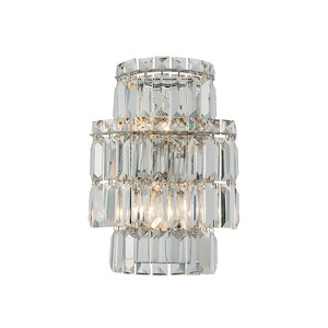 Livelli - 2 Light Wall Sconce In Contemporary Style-12 Inches Tall and 9 Inches Wide